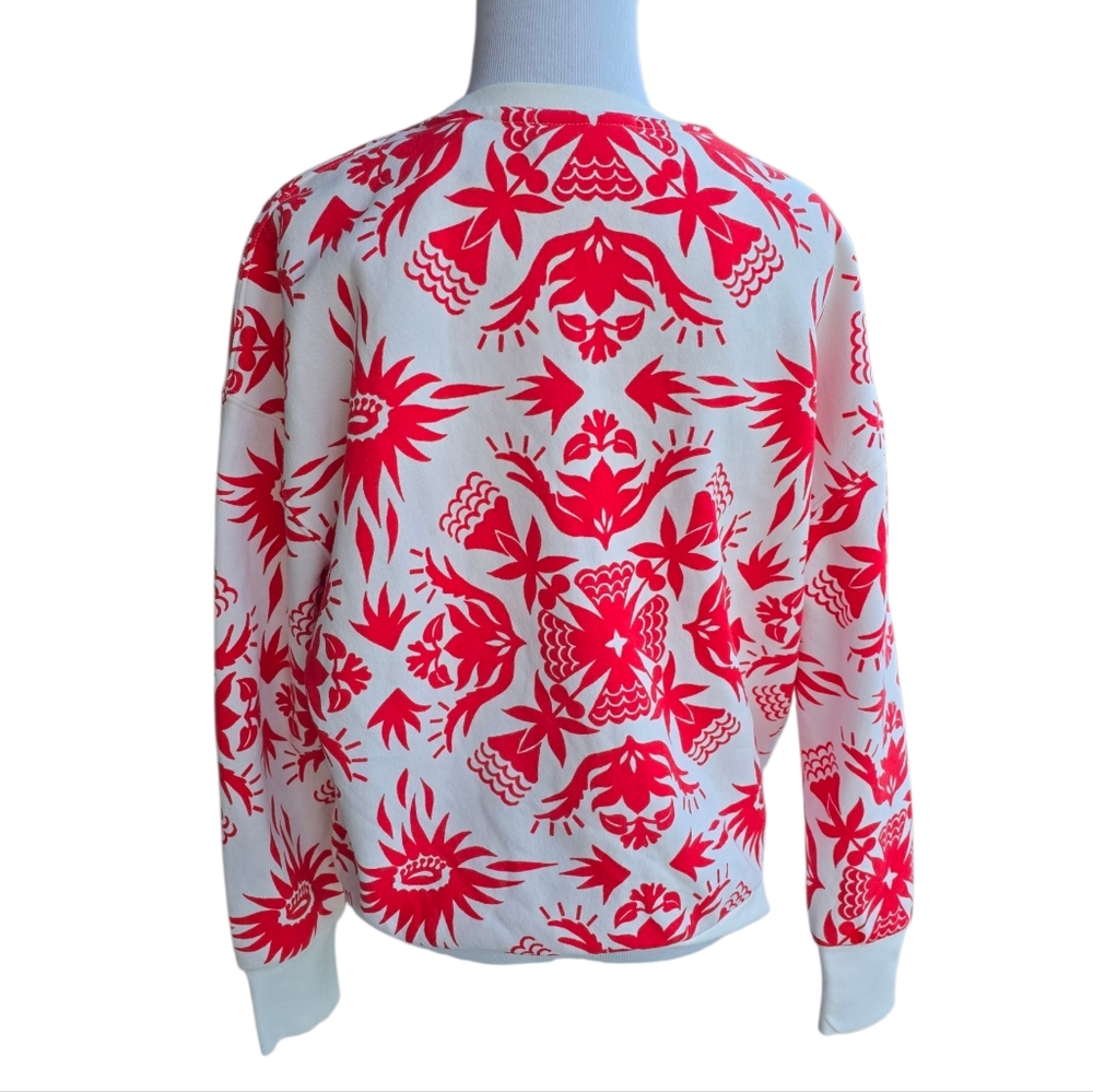 Scotch & Soda Graphic Sweatshirt Scandinavian Hex Floral Design Size XS - Picture 8 of 8